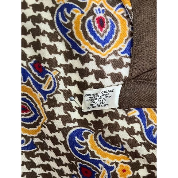 Vintage Albert Nipon Scarf 100% Wool - Picture 7 of 12